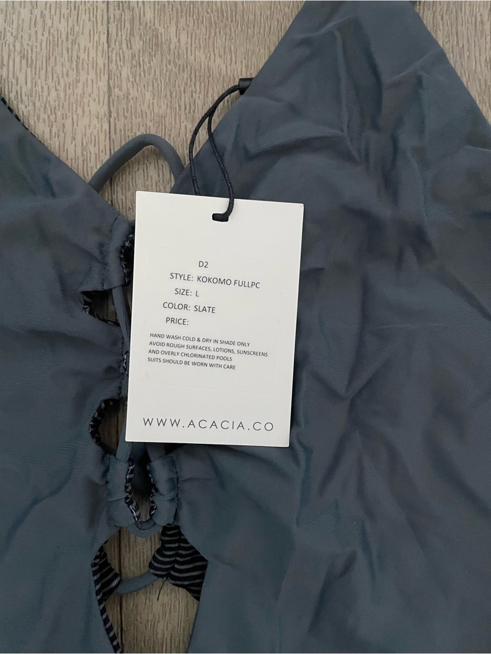 NWT ACACIA SWIM KOKOMO - Picture 2 of 4
